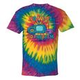No Wi-Fi No Problem – Retro Dial Up Tech Nostalgia Premium Tri-Blend Tie-Dye T-Shirts Rainbow Tie-Dye