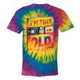 Im This Old Retro 80s 90s VHS Cassette Floppy Disk Nostalgia Tie-Dye T-Shirts Rainbow Tie-Dye
