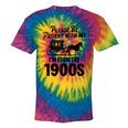 Please Be Patient With Me I'm From The 1900s Dad Joke Saying Tie-Dye T-Shirts Rainbow Tie-Dye