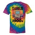Please Be Patient I'm From The 1900s Retro Computer Geek Tie-Dye T-Shirts Rainbow Tie-Dye