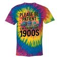Please Be Patient I'm From The 1900s Retro Computer Tie-Dye T-Shirts Rainbow Tie-Dye