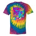 Retro 1980s 80's Baby 1990s 90's Made Me Nostalgia Birthday Premium Tri-Blend Tie-Dye T-Shirts Rainbow Tie-Dye