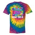 Retro 80s Style 90s Pop Fashion Nostalgia Eighties Music Tie-Dye T-Shirts Rainbow Tie-Dye