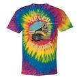 Retro Grammophone Never Forget Nostalgia Vintage Tie-Dye T-Shirts Rainbow Tie-Dye