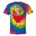 Strawberry Shortcake Sitting On Strawberry Retro Nostalgia Tie-Dye T-Shirts Rainbow Tie-Dye