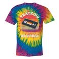 Tracking Adjustments Required Nostalgia VHS Retro Tape Tie-Dye T-Shirts Rainbow Tie-Dye