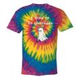 I Used To Be Somebody Nostalgia Halloween Spooky Season Tie-Dye T-Shirts Rainbow Tie-Dye