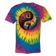 Vintage 6 7 Sketch Yin Yang Namaste Six Seven Nostalgia Tie-Dye T-Shirts Rainbow Tie-Dye