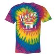 Vintage Hot Rods USA Forever Classic Car Nostalgia Tie-Dye T-Shirts Rainbow Tie-Dye