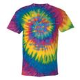Vintage Racing Automotive Nostalgia Distressed Car Premium Tri-Blend Tie-Dye T-Shirts Rainbow Tie-Dye
