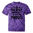 1900s Generation – Nostalgia Graphic Tie-Dye T-Shirts Purple Tie-Dye