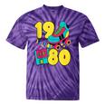 1980 Retro Raised In The 80s Old School Nostalgia Vibes Tie-Dye T-Shirts Purple Tie-Dye