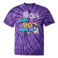 1980s 80's Baby 1990s 90's Made Me Birthday Nostalgia Vibes Tie-Dye T-Shirts Purple Tie-Dye