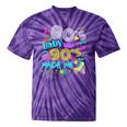 1980s 80's Baby 1990s 90's Made Me Birthday Nostalgia Vibes Tie-Dye T-Shirts Purple Tie-Dye