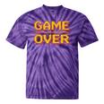 1980s Nostalgia Arcade Gamer Retro Video Game Novelty Tie-Dye T-Shirts Purple Tie-Dye