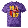 1987 Retro Roller Skate Vintage 80s Nostalgia Collector Tie-Dye T-Shirts Purple Tie-Dye