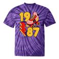 1987 Retro Roller Skate Vintage 80s Nostalgia Collector Tie-Dye T-Shirts Purple Tie-Dye