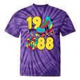 1988 Retro Raised In The 80s Old School Nostalgia Vibes Tie-Dye T-Shirts Purple Tie-Dye