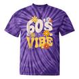 60's Vibe Vintage Nostalgia Mixtape Era 1960s Party Groovy Tie-Dye T-Shirts Purple Tie-Dye