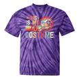 This Is My 70's Costume Retro Style Nostalgia 1970s Vintage Premium Tri-Blend Tie-Dye T-Shirts Purple Tie-Dye