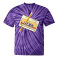 80's 90's Retro Music Party Costume Nostalgia Cassette Tie-Dye T-Shirts Purple Tie-Dye