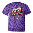 80s 90s Retro Party Costume Nostalgia Cassette Tie-Dye T-Shirts Purple Tie-Dye