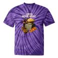 80's & 90's Nostalgia T- Shirt I Miss Movie Night Tie-Dye T-Shirts Purple Tie-Dye
