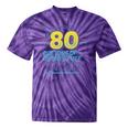 80s Nostalgia Retro Humor So Glad I Grew Up In The 80s Tie-Dye T-Shirts Purple Tie-Dye