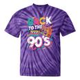90's Nineties Nostalgia Costume Party Back To The 90s Tie-Dye T-Shirts Purple Tie-Dye