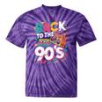 90's Nineties Nostalgia Costume Party Back To The 90s Tie-Dye T-Shirts Purple Tie-Dye