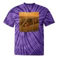 90s Roadtrip Animals Photo Cat Sloth Dog Retro Nostalgia Tie-Dye T-Shirts Purple Tie-Dye