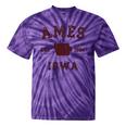Ames Iowa Est 1864 Nostalgia Premium Tri-Blend Tie-Dye T-Shirts Purple Tie-Dye