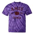 Ames Iowa Est 1864 Nostalgia Tie-Dye T-Shirts Purple Tie-Dye