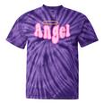 Angel Y2k Aesthetic 2000s Millennial Nostalgia Retro Pink Tie-Dye T-Shirts Purple Tie-Dye