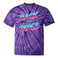 Back To Tapes Retro Cassette Mixtape 80s Nostalgia Tie-Dye T-Shirts Purple Tie-Dye
