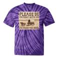 Boomer Millennial Please Be Patient I'm From The 1900s Tie-Dye T-Shirts Purple Tie-Dye