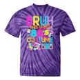 Bruh This Is My 80's Costume Nostalgia Mixtape 80s 90s Party Tie-Dye T-Shirts Purple Tie-Dye