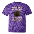 You Can't Scare Me I'm From The 1900s Vintage Camera Tie-Dye T-Shirts Purple Tie-Dye