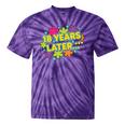 Cartoons Retro 18 Years Later Groovy Pop Art Nostalgia Premium Tri-Blend Tie-Dye T-Shirts Purple Tie-Dye