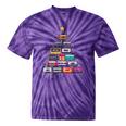 Cassette Tape Christmas Tree Graphic 80s 90s Retro Nostalgia Tie-Dye T-Shirts Purple Tie-Dye Cassette Tape Christmas Tree Graphic 80s 90s Retro Nostalgia Tie-Dye T-Shirts Purple Tie-Dye