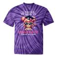 Classic I'm From The 1900s Retro Games Graduating Girl Premium Tie-Dye T-Shirts Purple Tie-Dye
