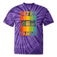 Classic Retro Gaming Nostalgia Tie-Dye T-Shirts Purple Tie-Dye