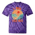 I Dig The 70s Aesthetic Nostalgia 1970's Retro 70s Party Tie-Dye T-Shirts Purple Tie-Dye
