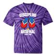 Discipline Arsenal Pinoy Nostalgia Filipino Tsinelas Premium Tri-Blend Tie-Dye T-Shirts Purple Tie-Dye