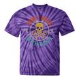 Don't Mess With Gen X Vintage Grunge Skull 80s Nostalgia Tie-Dye T-Shirts Purple Tie-Dye