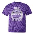 Easily Distracted By Old Cars Graphic Nostalgia Tie-Dye T-Shirts Purple Tie-Dye