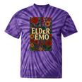 Elder Emo Floral Gothic Vintage Nostalgia Premium Tri-Blend Tie-Dye T-Shirts Purple Tie-Dye Elder Emo Floral Gothic Vintage Nostalgia Premium Tri-Blend Tie-Dye T-Shirts Purple Tie-Dye