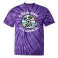 Elder Millennials Embracing 90s CDs Nostalgia Vibes Tie-Dye T-Shirts Purple Tie-Dye