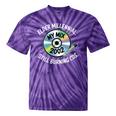 Elder Millennials Embracing 90s CDs Nostalgia Vibes Tie-Dye T-Shirts Purple Tie-Dye