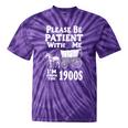 Endearing Wagon Humor Please Be Patient I'm From The 1900s Premium Tie-Dye T-Shirts Purple Tie-Dye Endearing Wagon Humor Please Be Patient I'm From The 1900s Premium Tie-Dye T-Shirts Purple Tie-Dye